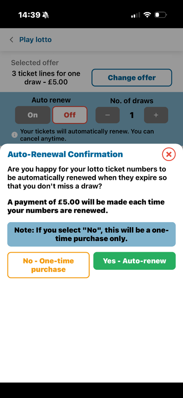 Checkout Options