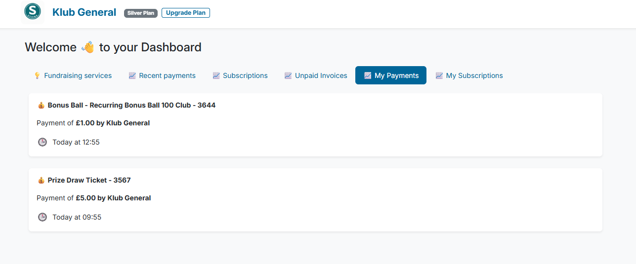 My Payments Screenshot