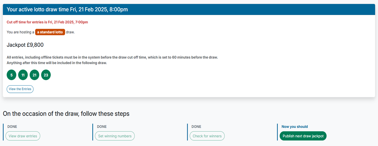 Publish Jackpot Step